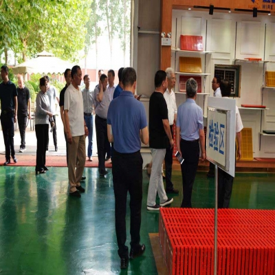 河北省委领导来红星筛网公司考察调研