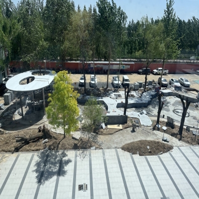 打造舒适且现代化的办公环境，期待红星筛网月底竣工